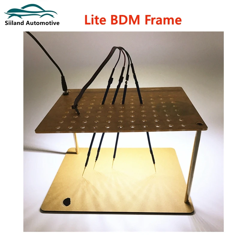 

Lite LED BDM FRAME ECU Programmer Work for V7.020/V5.017 For FGTECH/BDM100 BDM Frame With 4Pcs Probe Pens and Mesh