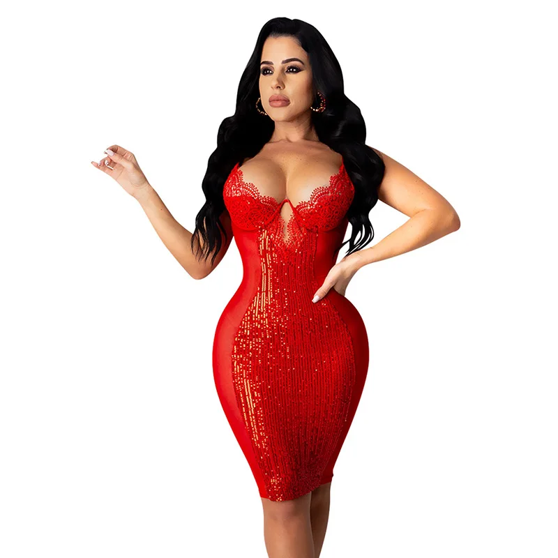 

Lace Floral Women Mini Dresses S-XXL Fashion Sexy Lady Casual Female Dresses Sleeveless Women Pary Evening Dress