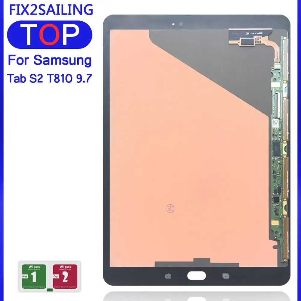 ЖК дисплей для Samsung GALAXY Tab S2 9 7 дюйма T810 T815 100% тестированный с сенсорным экраном