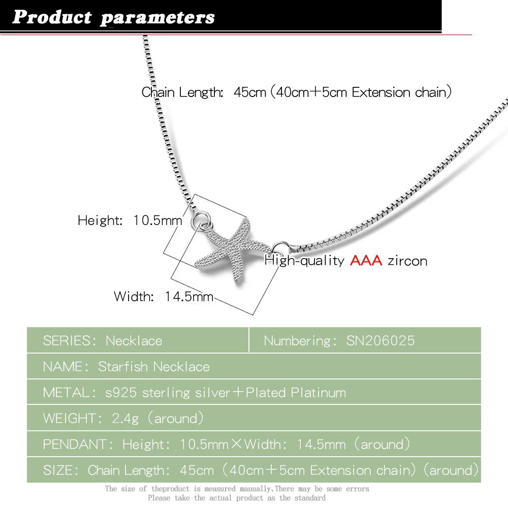 100% 925 стерлингового серебра ожерелье ювелирные изделия для женщин Свадебное
