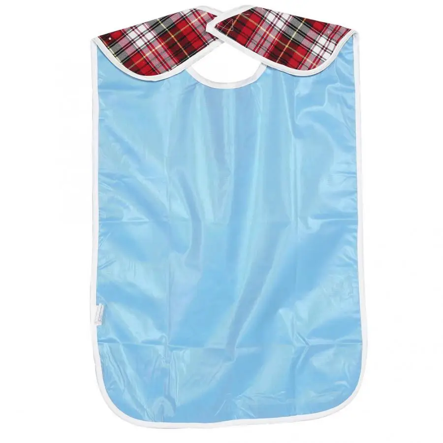 Терапевтический водонепроницаемый нагрудник для взрослых 3 цвета моющийся еды