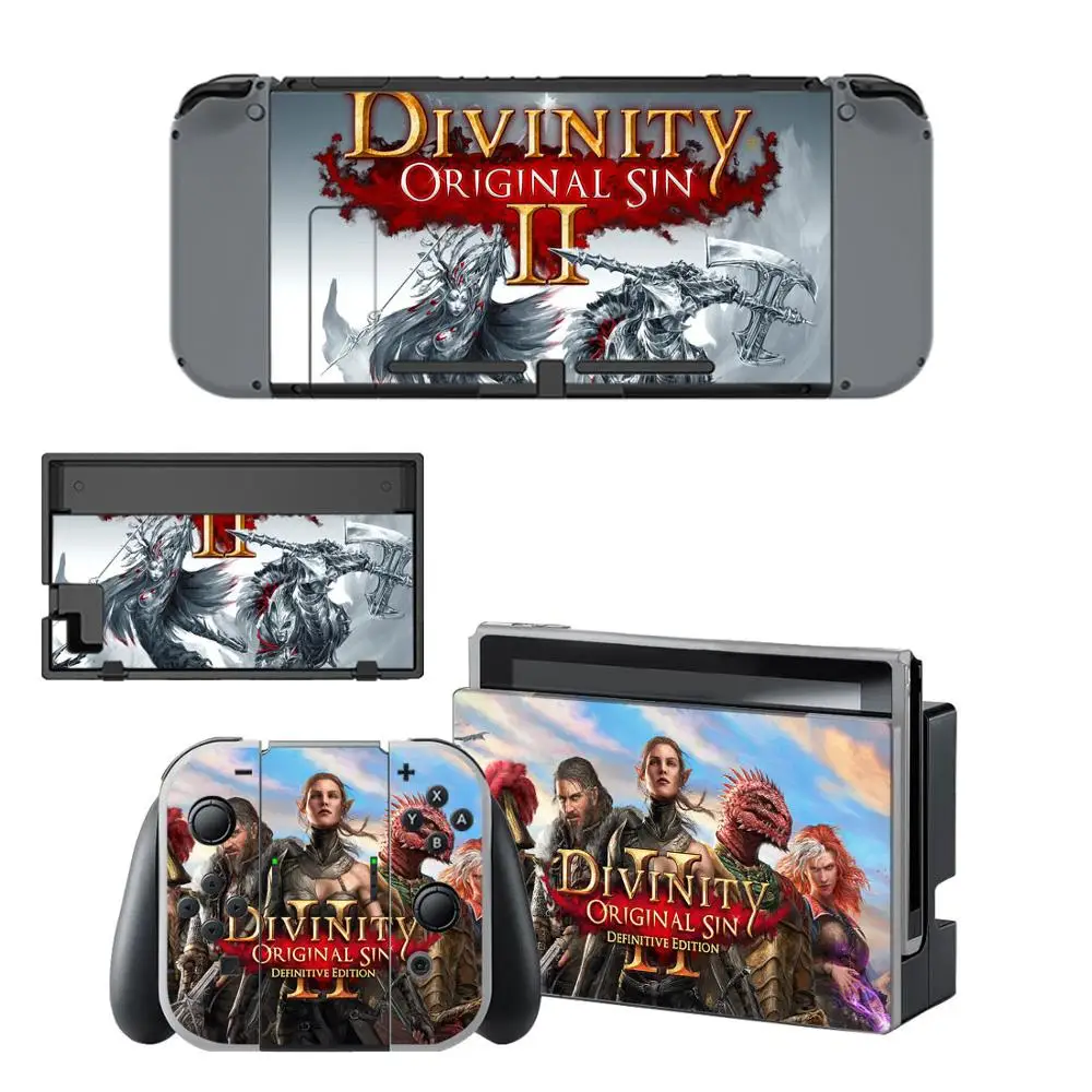 Divinity: Оригинал Sin 2 Switch Skin nintendo switch наклейка для полный комплект лицевой панели s