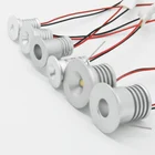 1 Вт, 2 Вт, 3 Вт, 4 Вт, мини-прожектор, встроенный светодиодный фонарь, освещение для ресторана, 12-24 В, 100-240 В, светильник для шкафа, маленький светсветильник льник