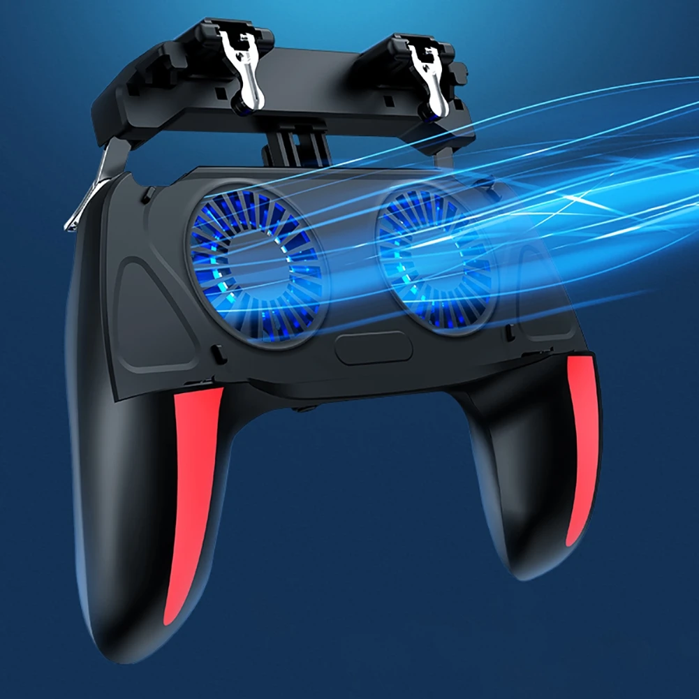 H10 геймпад PUBG контроллер двойной крутой вентилятор 2500/5000 мАч power Bank игровой контроллер Джойстик для Мобильные телефоны Android IOS Телефон
