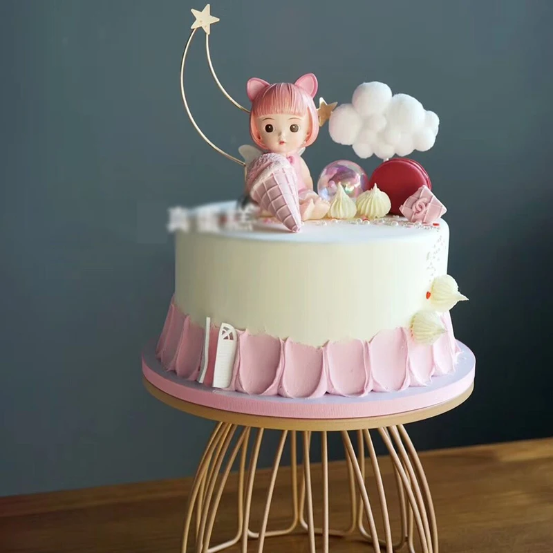 SWEETGO Кастомизация 6 дюймов искусственное пирожное глина помадка модель