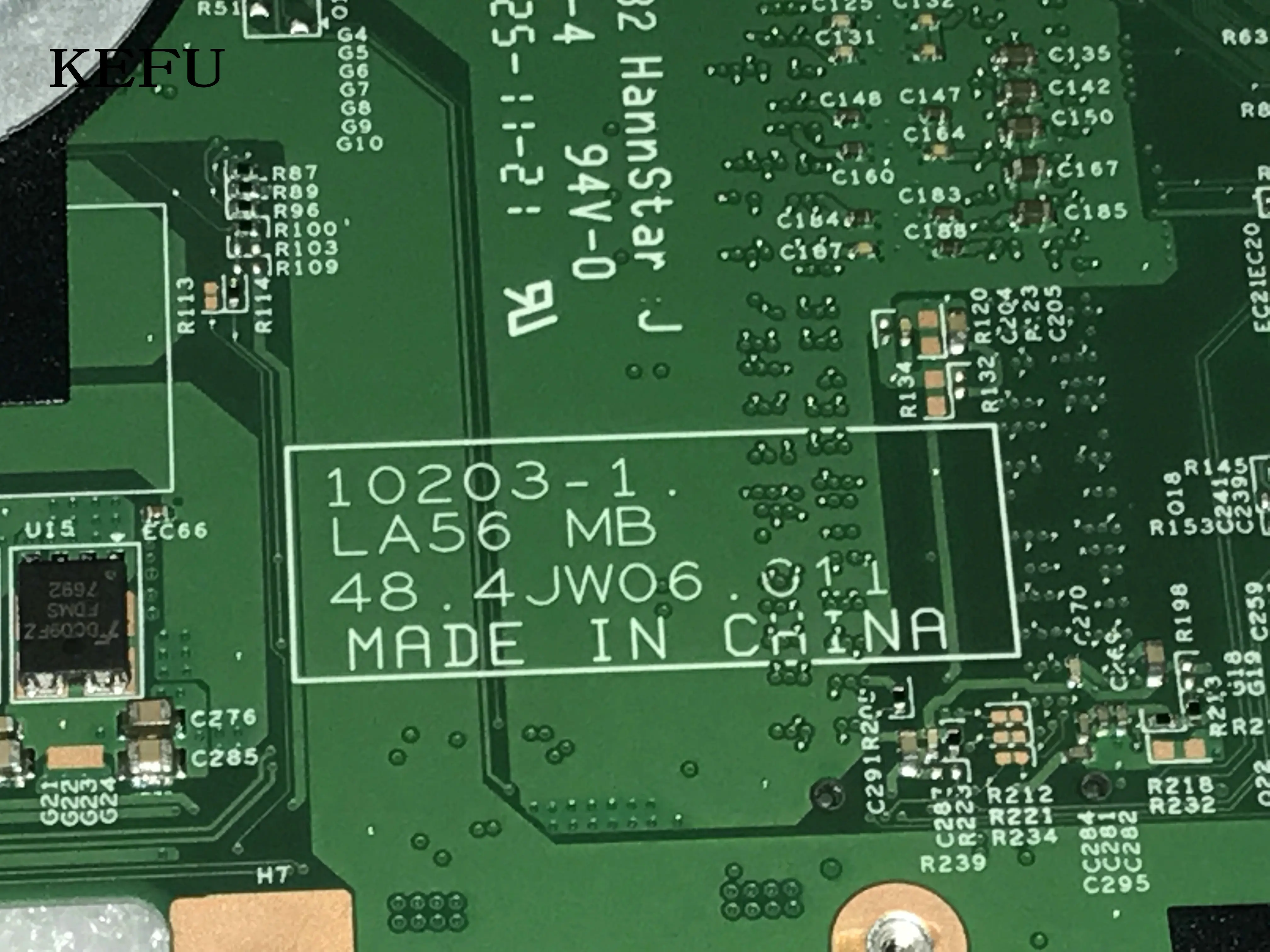 KEFU сток, 10203-1 LA56 MB 48.4JW06.011 для lenovo B560 материнская плата для ноутбука, GT310M 1GB(не подходит v560, квалифицированный ОК