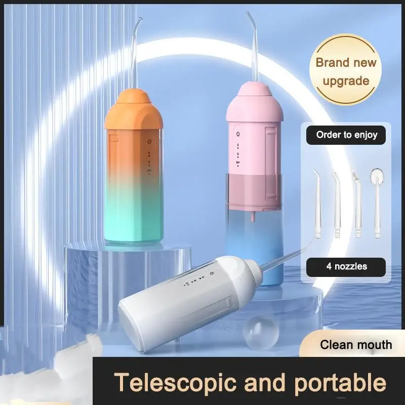 

New Retractable Electric Dental Scaler, Tooth Cleaner, Tooth Cleaner, Portable Dental Scaler