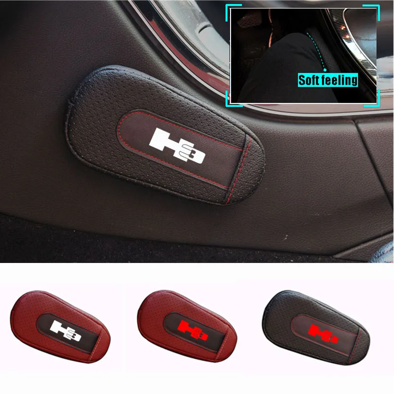 High Quality Leather Leg Cushion Knee Pad Car Door arm pad Interior Accessories For Hummer H3 | Автомобили и мотоциклы