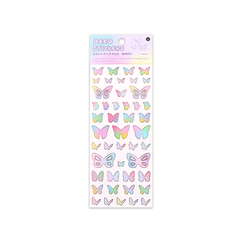 

1set Kawaii Stationery Stickers Follow the rainbow Diary Planner Decorative Mobile Stickers Scrapbooking DIY Craft Stickers