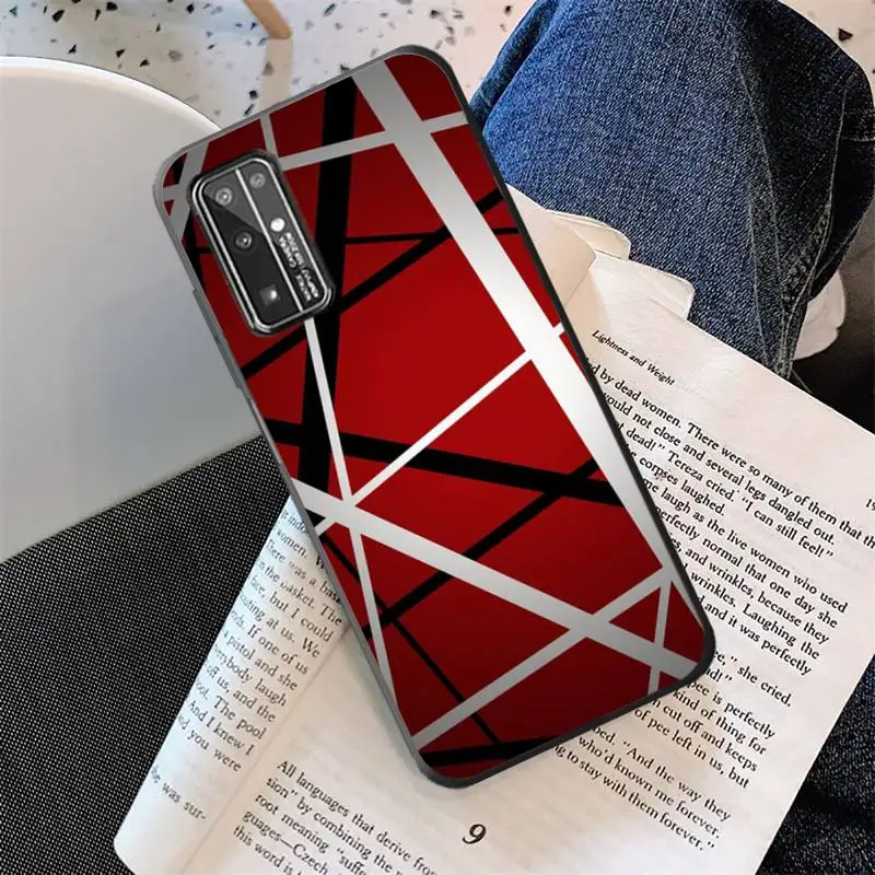 

Eddie Van Halen Graphic Guitar Phone Case for Huawei Honor 30 20 10 9 8 8x 8c v30 Lite view 7A5.7inch 5A Play