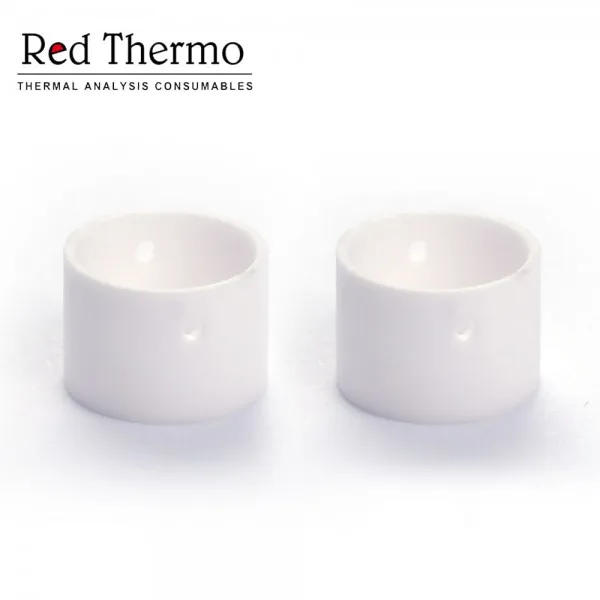 160μl глиноземный тигель с отверстием D8 * 6 мм для термоанализатора setарам образец