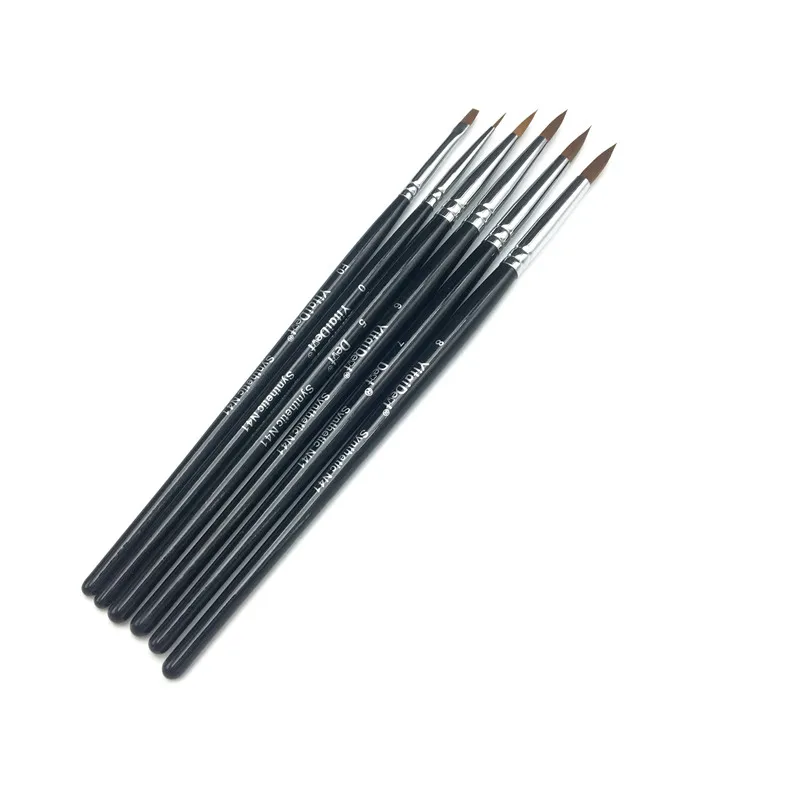 1 шт. Стоматологическая фарфоровая Кисть ручка F0 #0 #5 #6 #7 #8 # стоматологическое