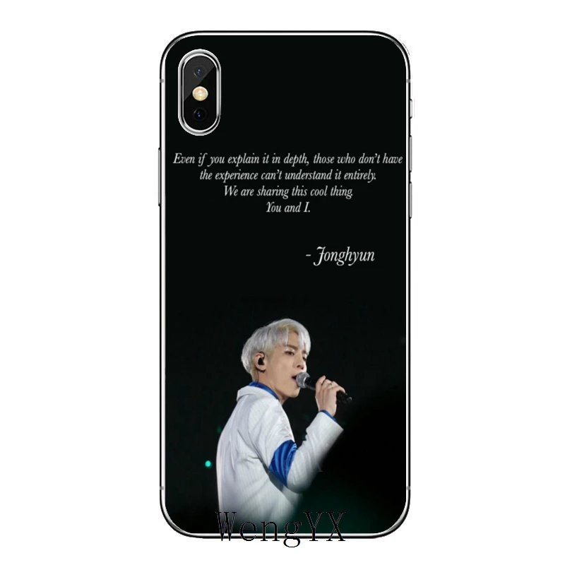 Мягкий прозрачный чехол для телефона Samsung Galaxy J7 J5 Prime Pro J3 A7 A5 A3 2018 2017 2016 2015 Kpop Shinee Jonghyun на.