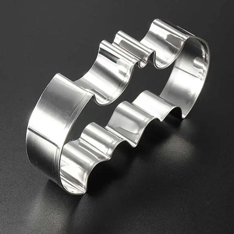 Stainless Steel Animal Bat Cookie Cutter Shape Biscuit Embossing Mould Cake Mold Kitchen Accessory 1pcs Baking Pastry tool | Дом и сад