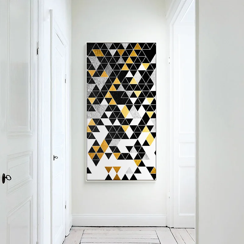 Современный абстрактный фотографический настенный постер большого размера с