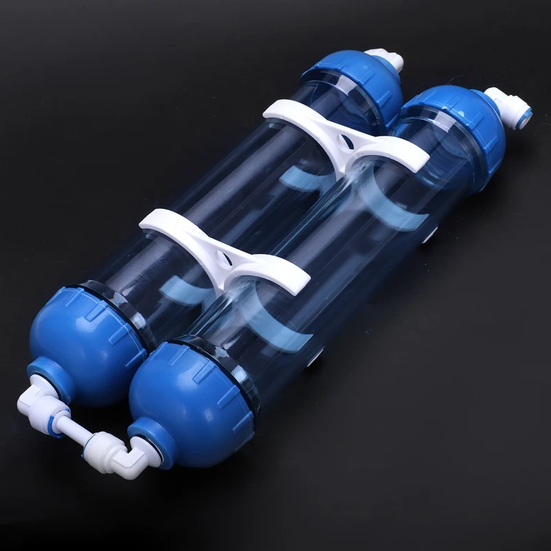 Фильтр для воды 2 шт. T33 корпус картриджа Diy оболочка фильтр бутылка 4 фитинги