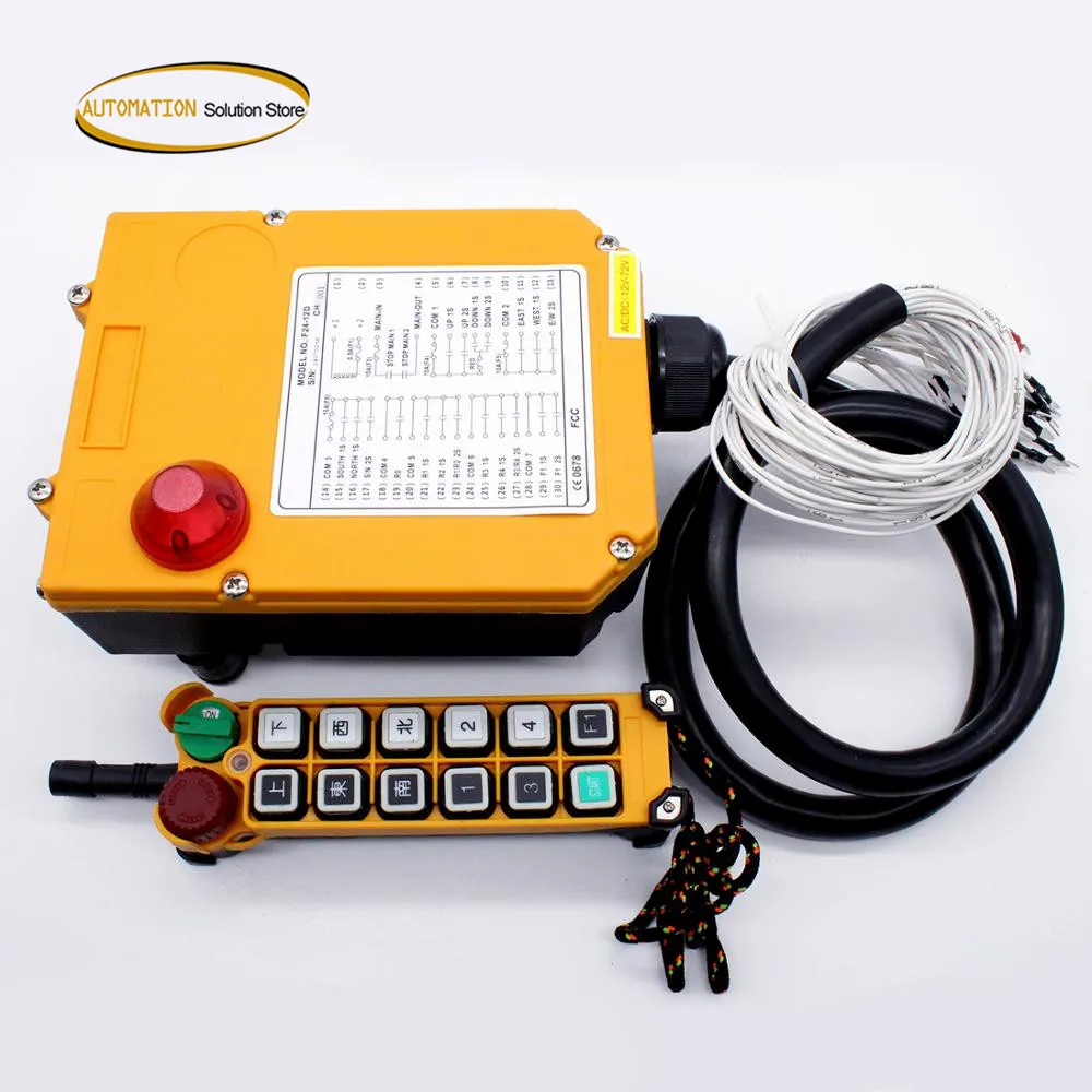 Промышленный беспроводной пульт дистанционного управления 12 В 24 F24-12S в F24-12D 220 1/2