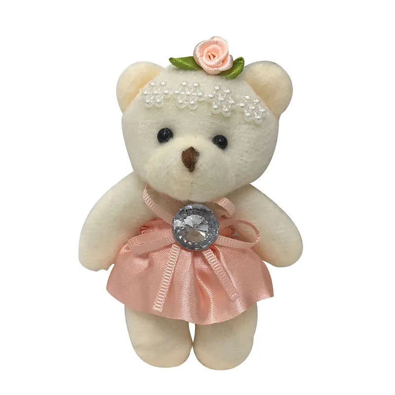 Рождественский подарок Новинка 12 см 10 шт./лот pp Хлопок Детские игрушки плюшевая