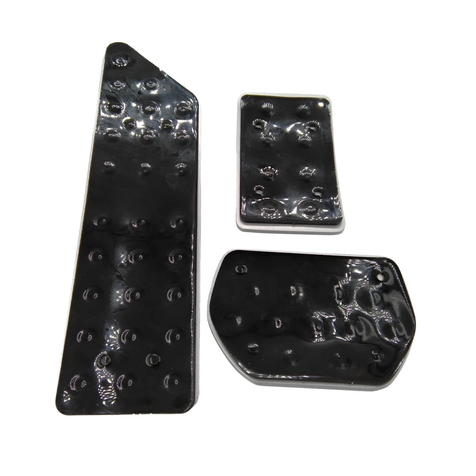 Автомобильные алюминиевые напольные коврики для педали ног Peugeot 307 308 407 408 MT 508 C5 AT |