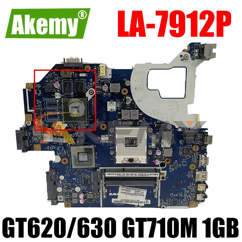 

Для Acer E1-531 V3-531 E1-571 V3-571G Материнская плата ноутбука Q5WVH LA-7912P MB с HM77 GT620/630 GT710M 1 ГБ GPU 100% полностью протестирована