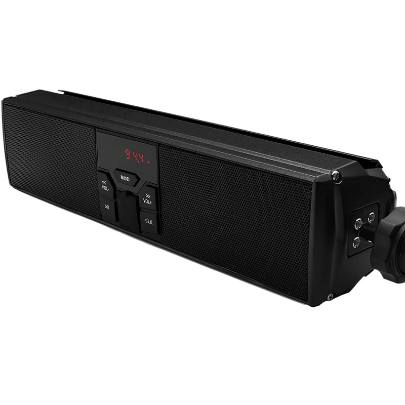 Motorcycle Stereo Speakers MP3 Music Player Bluetooth with USB AUX-IN FM Radio for 7/8-1.25 Inch Handlebar Motor Scooter | Автомобили и
