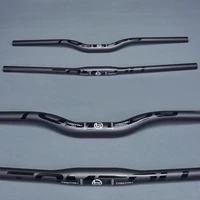 tomtou full carbon fiber handlebar mtb mountain bicycle parts rise or flat handlebars matte black grey silver