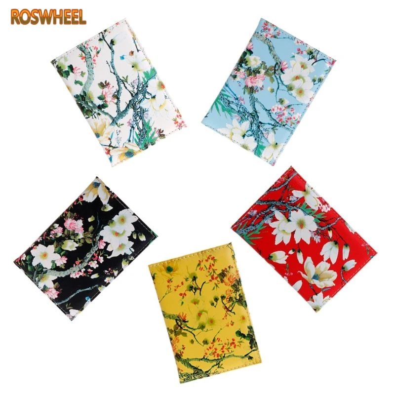 Модный Дорожный Чехол для паспорта женщин из искусственной кожи держатель