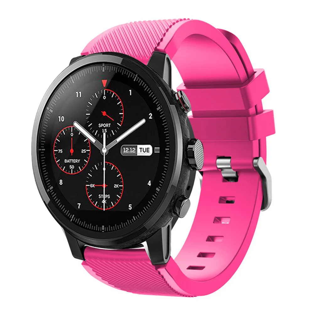 Ремешок для смарт-часов Amazfit Stratos 2 2s силиконовый ремешок браслета xiaomi huami amazfit