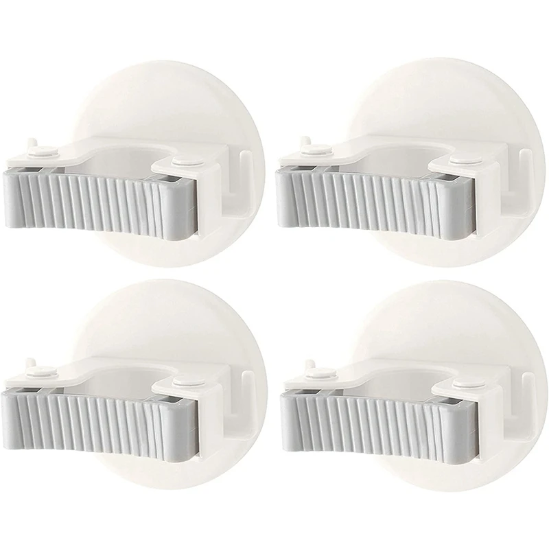 

Broom Holder Wall Mount with Command Hooks Heavy Duty Mops Holder Organizer Anti-Slip Home Storage and Organization Tool
