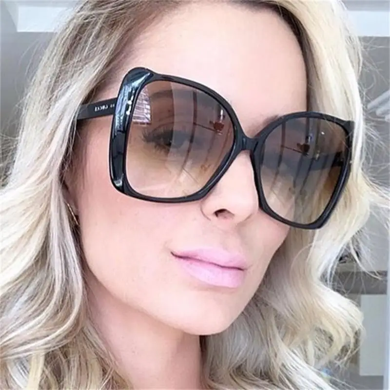 2020 квадратные модные роскошные солнцезащитные очки с бабочками для женщин и