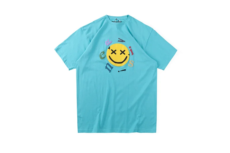 

Mayhem Nervis 20ss Cartoon Foam Print T-shirt Men Women Couple 100% Cotton T Shirt Oversized Hip-hop High Street Tee