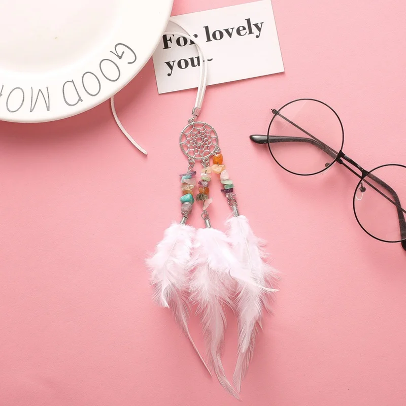 Мини Подвеска Ловец снов индийские Ловцы автомобиль и сумка Декор колокольчики