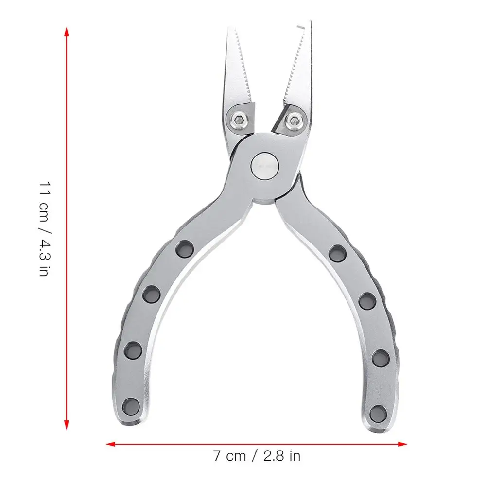 Рыболовные плоскогубцы ножницы оплетка для лески резак приманки инструмент
