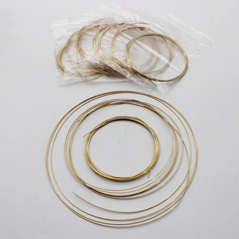 

0.8mm/1.0mm/1.2mm Long 2m Bare BRASS Brazing Rods / Wire