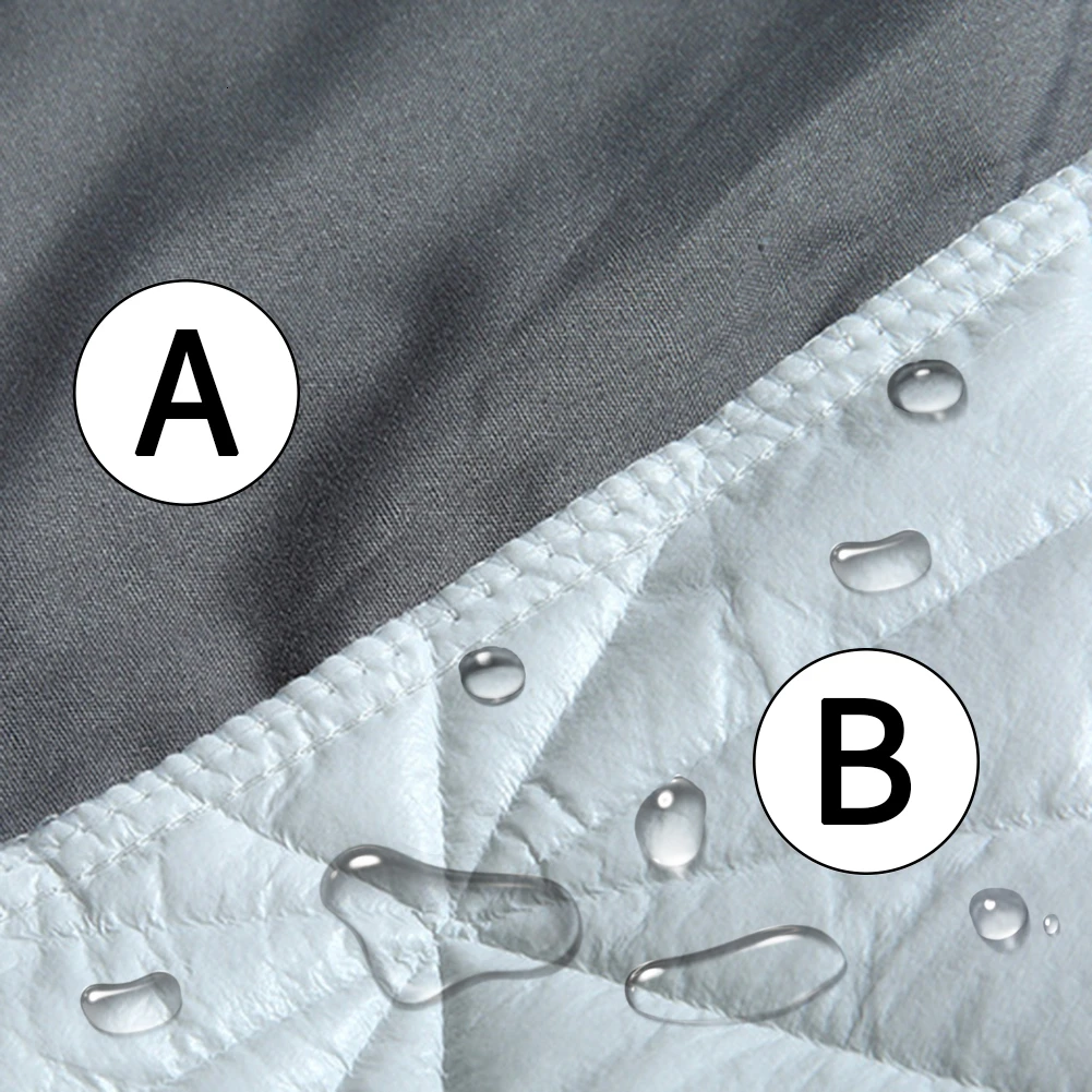 Сплошной цвет стеганый тисненый Водонепроницаемый Матрас протектор