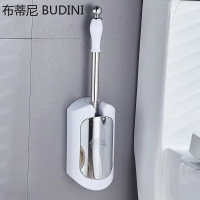 bathroom toilet brush holder set black square clean tool durable vertical toilet brush bathroom cleaning accessories free global shipping