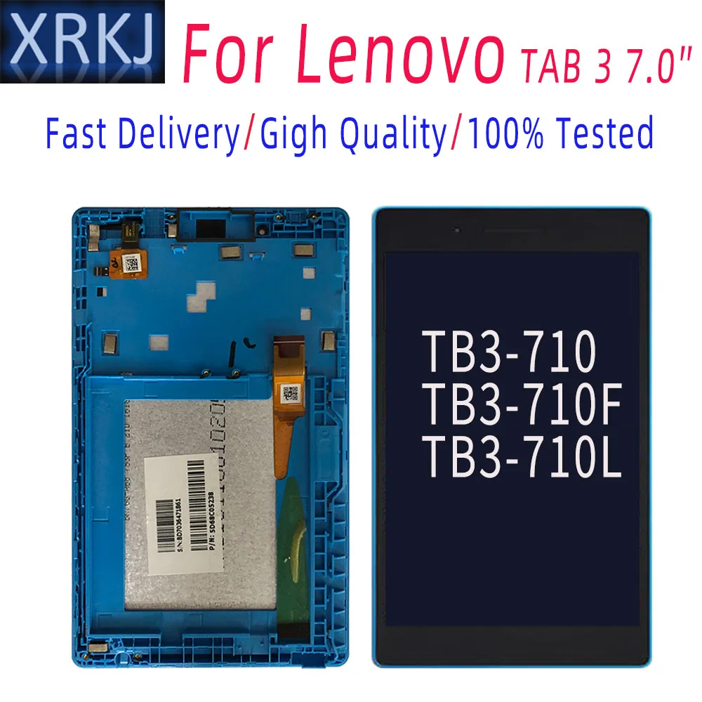 Новый оригинальный ЖК-дисплей с сенсорным экраном дигитайзер для Lenovo Tab 3 7 0 710 l Tab3