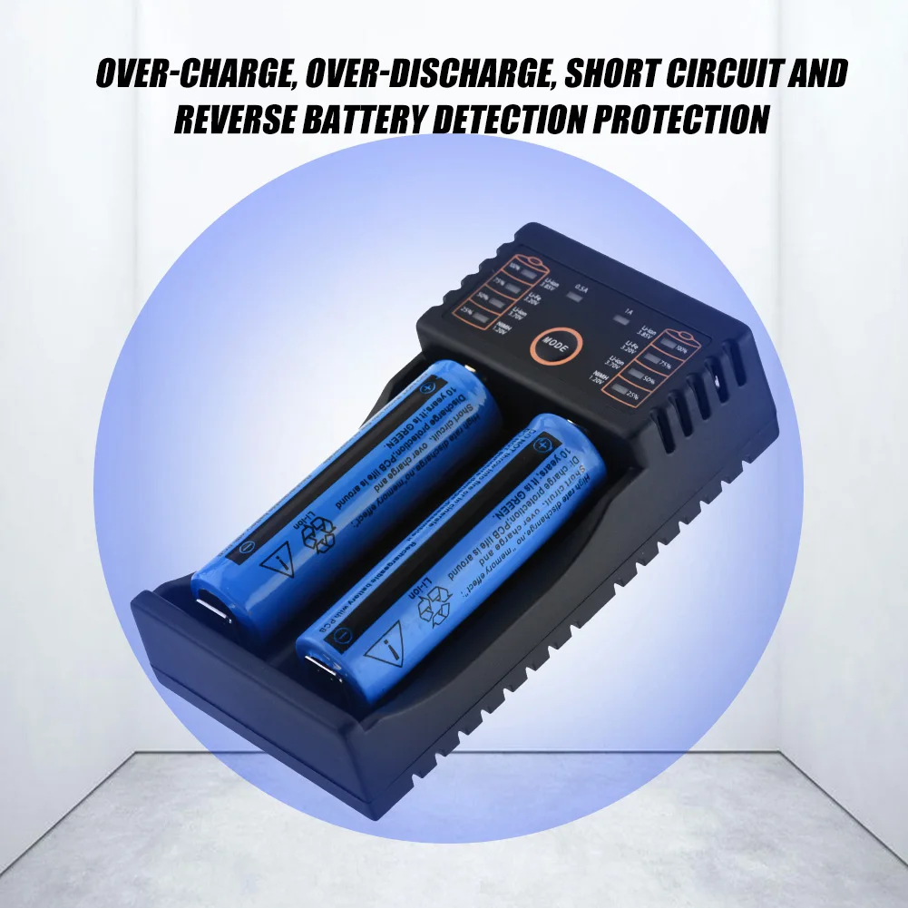 Зарядное устройство Liitokala Lii-202 USB для 18650 / 18490 18350 17670 17500 16340(RCR123) | Электроника