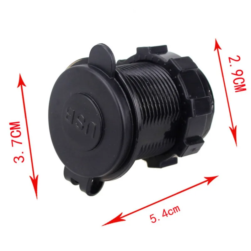 ONEWELL 12 V 24 3.1A Dual USB зарядное устройство для мотоцикла Авто Грузовик ATV Лодка