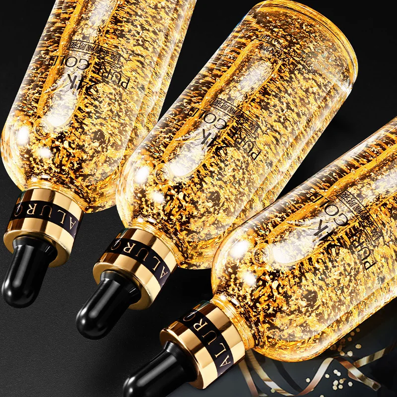 VENZEN 24K золото омоложение Сыворотка для кожи лосьон увлажняющий омолаживающий