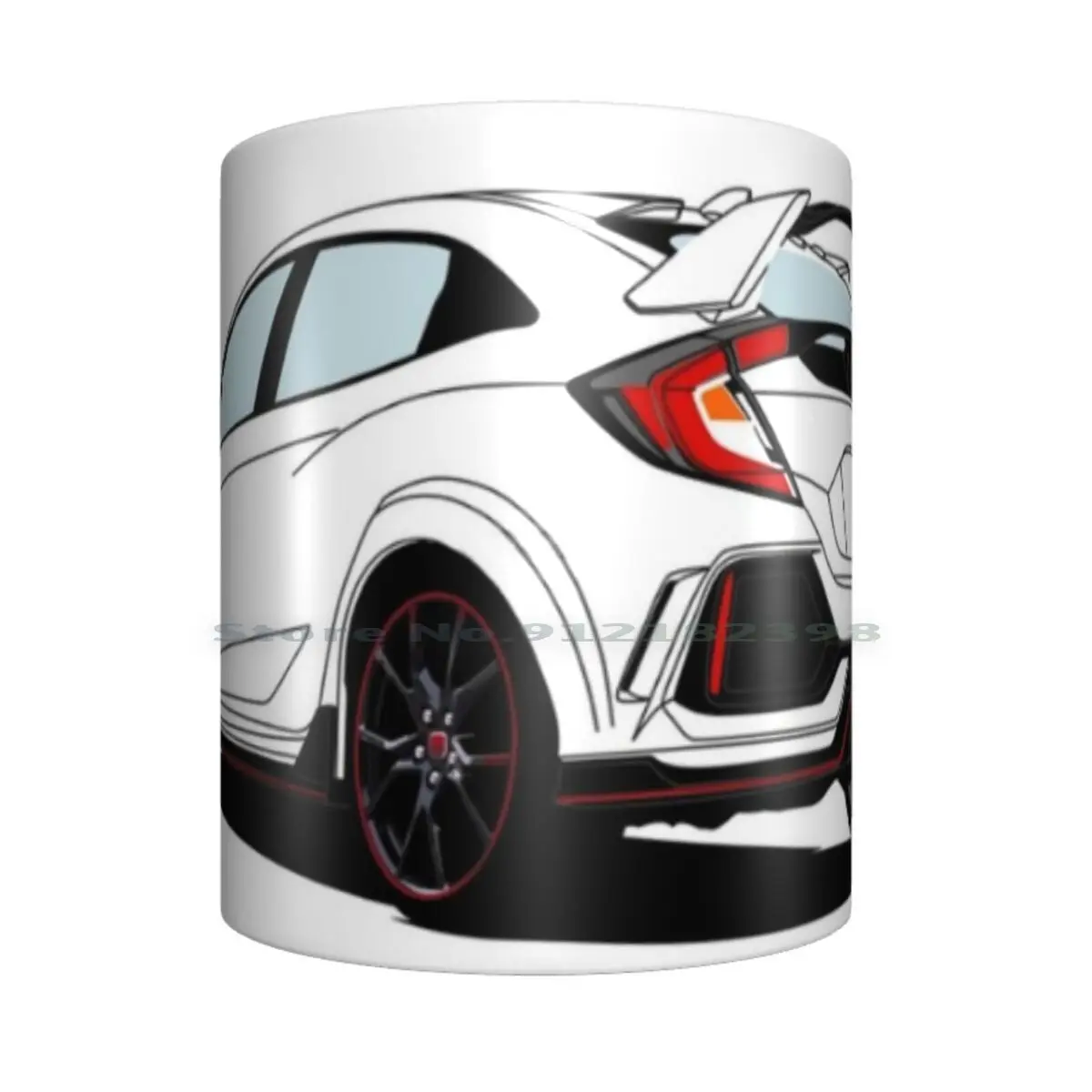 Керамические кружки Civic Type R кофейные чашки Кружка для молока и чая автомобильные