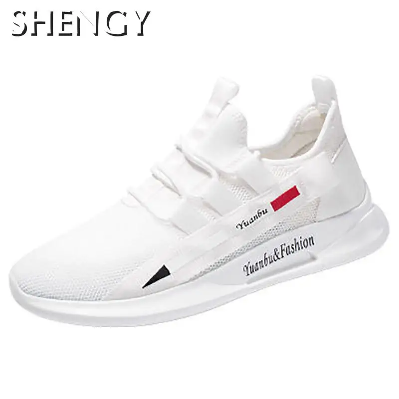 Новинка Модная мужская повседневная обувь Сетчатые дышащие кроссовки