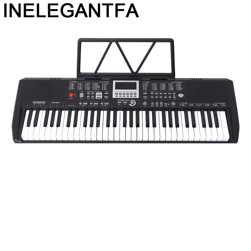 Enlarge Stand Musica Educational Toy for Children Elektronische Tastiera Instrument Keyboard Teclado Musical Piano Electronic Organ