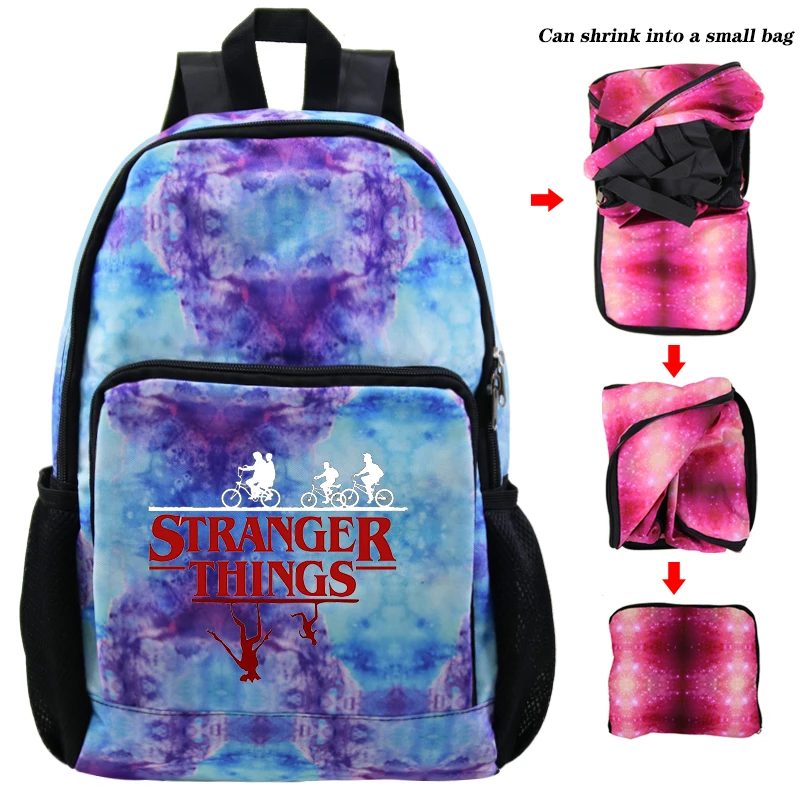 Roblox backpack 19 Детский Школьный рюкзак сумка из сериала очень странные путешествия рюкзак; рюкзак для студентов из сериала очень странные складной рюкзак Rugzak Sac Doc - Цвет: Roblox backpack 19