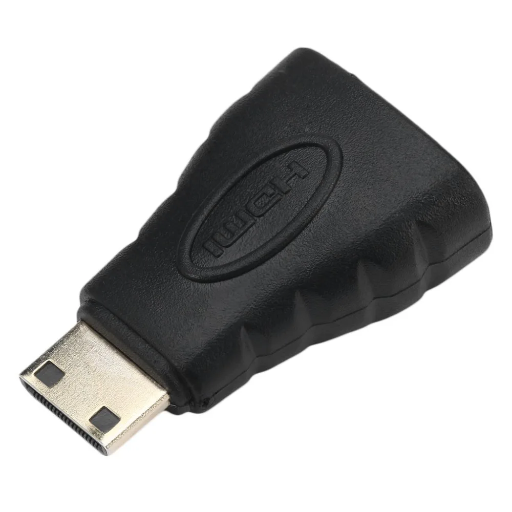 Мини HDMI к адаптер конвертер Мама-папа для HD 1080P кабель устройство HDTV Позолоченный