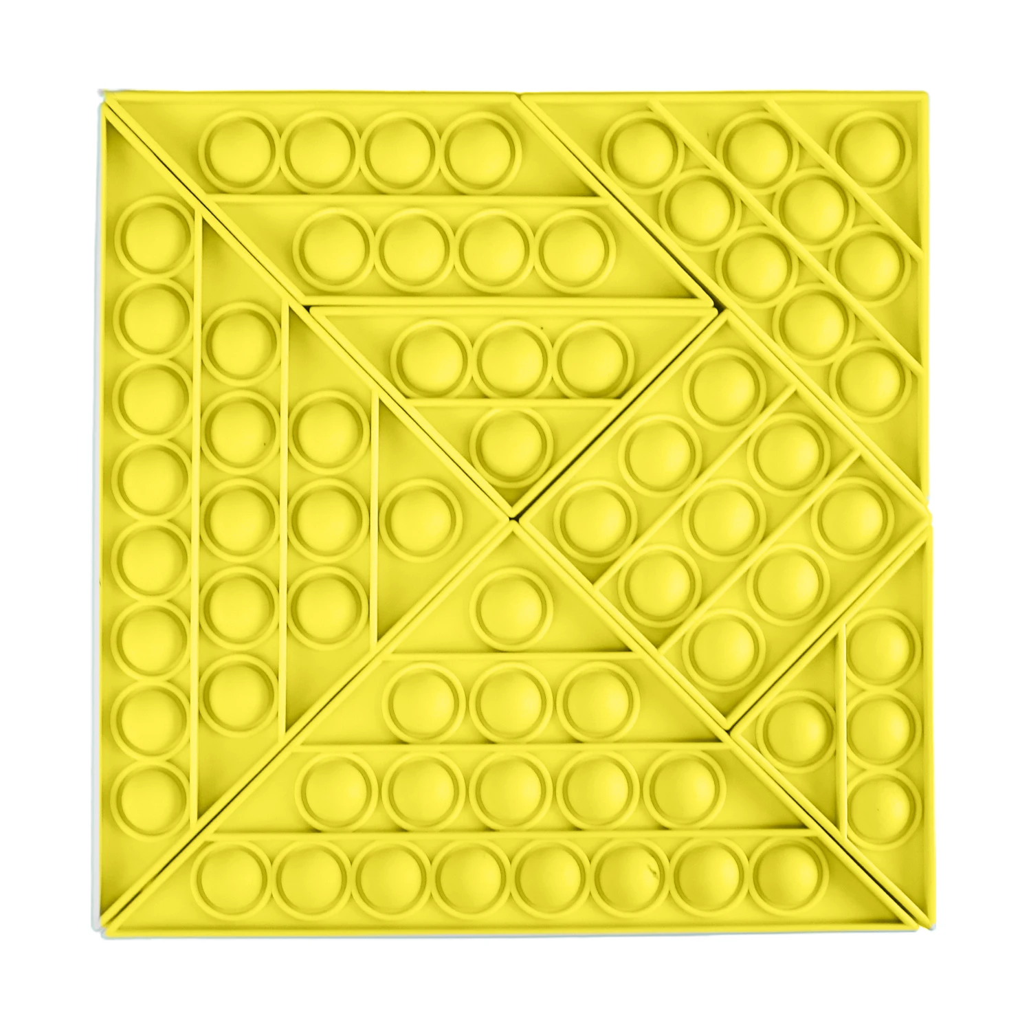 

Kids Tangram Push Pop It Bubble Sensory Fidget Toys Silicone Squeeze Adult Autism Needs Special Stress Relief Funny Toy