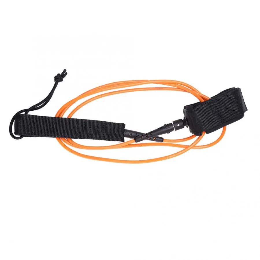 Прочный 5 мм эластичный ТПУ 6 футов поводок на лодыжку для серфинга ножная веревка