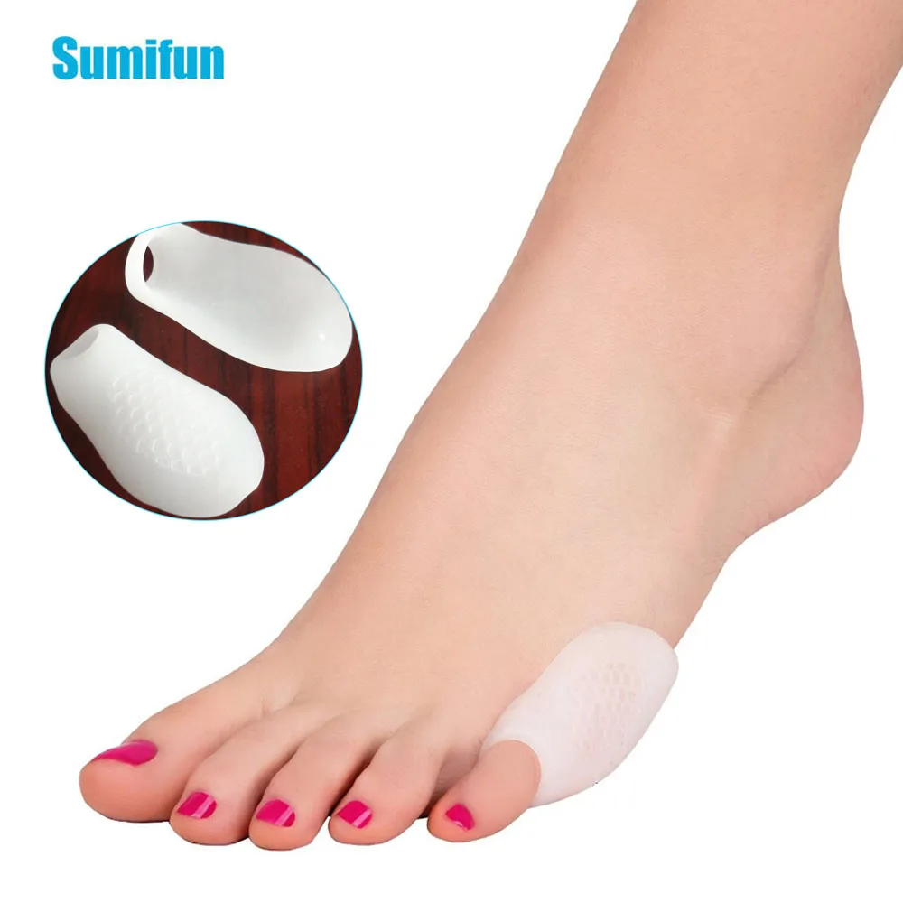 

2 шт., силиконовый разделитель для большого пальца ноги, при вальгусной деформации