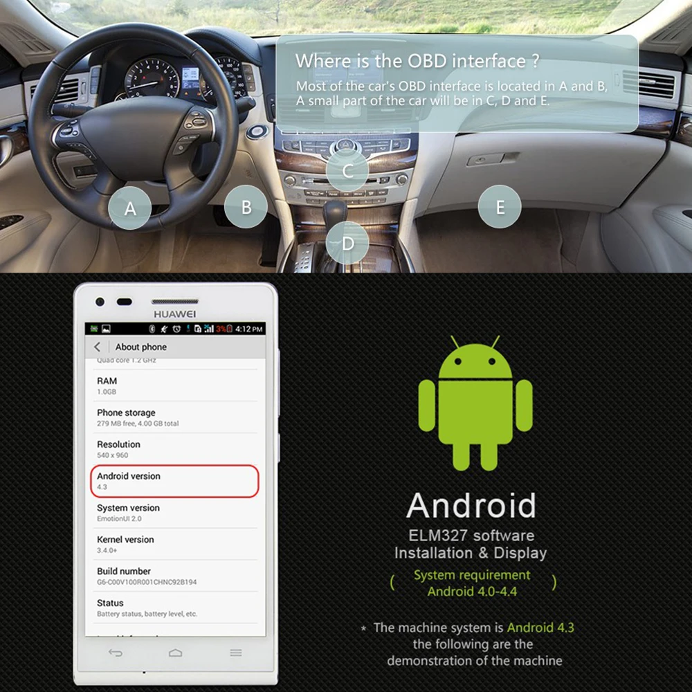 Считыватель кодов LEEPEE OBD2 EML327 V2.1 сканер с Bluetooth автомобильный диагностический