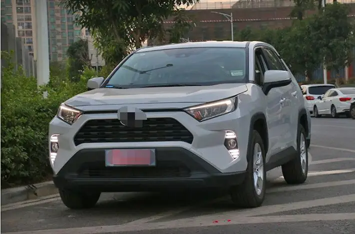2 шт. LED DRL для Toyota RAV4 2019 2020 Светодиодный дневной светильник Водонепроницаемый с